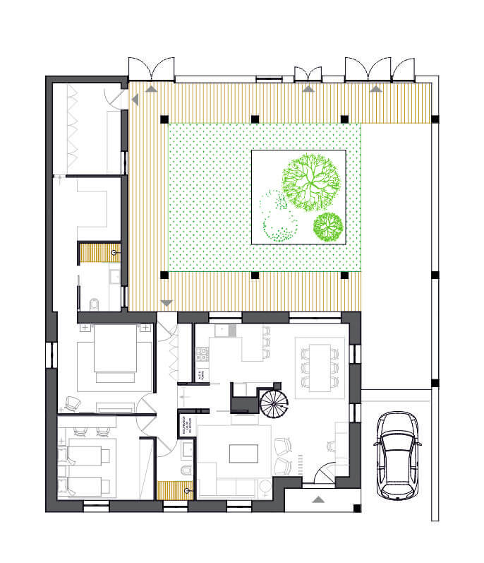 Remodelação de uma Moradia de Família 8 | Hauss - Interior Design e Contract