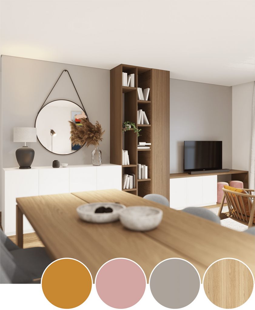 Um espaço para receber e conviver 3 | Hauss - Interior Design e Contract